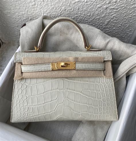 hermes kelly mini grey|hermes mini kelly crocodile.